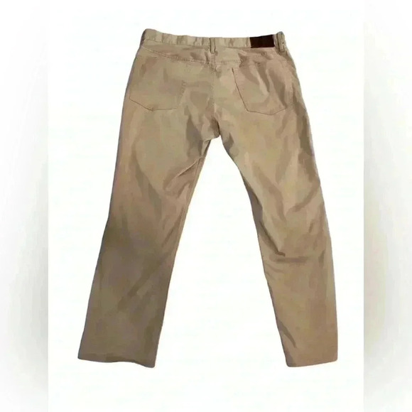 Polo Ralph Lauren Mens Khaki Pants36x30 Acutal size is 38x29 Bootcut - Picture 2 of 7